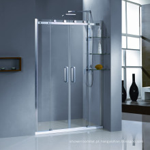 Deslizante porta do chuveiro / porta de aço inoxidável / casa de banho